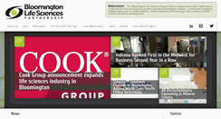 Desktop Screenshot of bloomingtonlifesciences.com